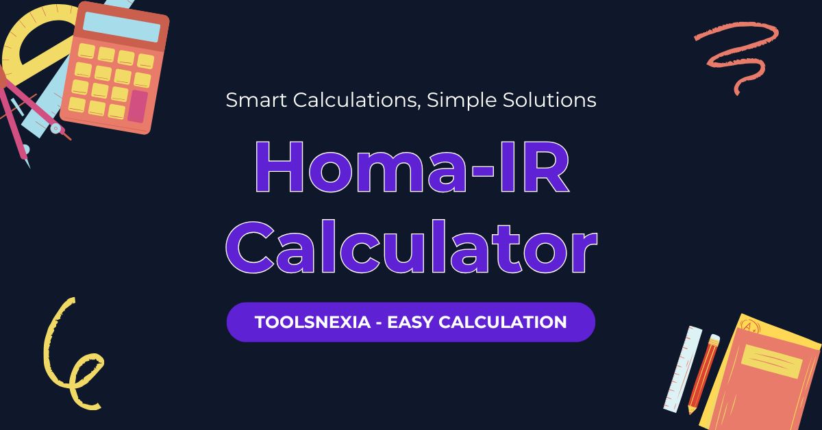 Homa-IR Calculator