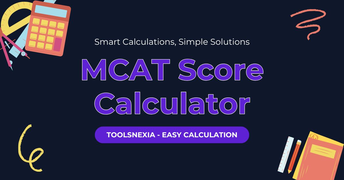Mcat Score Calculator